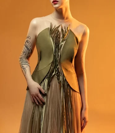 VESTIDO KUNDA CLOSE UP